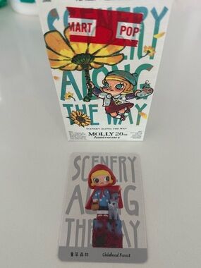 Pop Mart MOLLY Scenery Along the Way 20th
Anniversary Series Figures